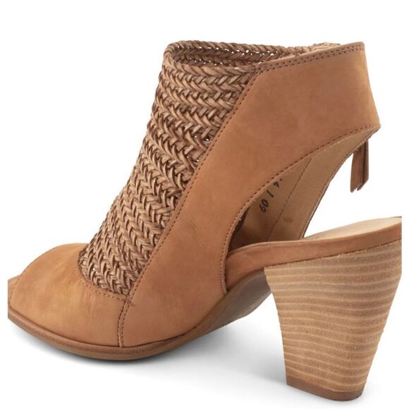 Paul Green LEILANI Sandal in Sisal Cuoio Woven Nubuck NWOB Size 3 or US 5 1/2 - Picture 2 of 11